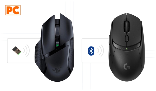 Difference between a Bluetooth Mouse and a Wireless Mouse