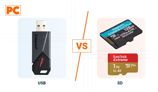 Flash Drives USB and SD Cards Comparison Guide for External Storage