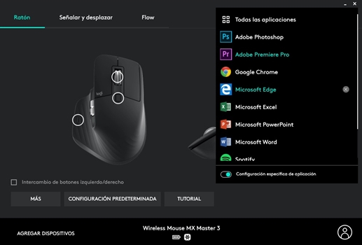 Logitech Options Asignar Funciones