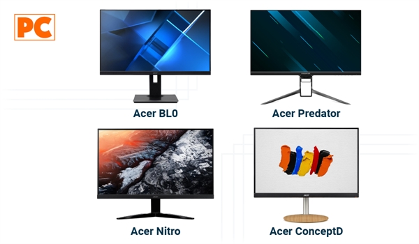 Monitor Acer Series: Business, Predator, Nitro y ConceptD