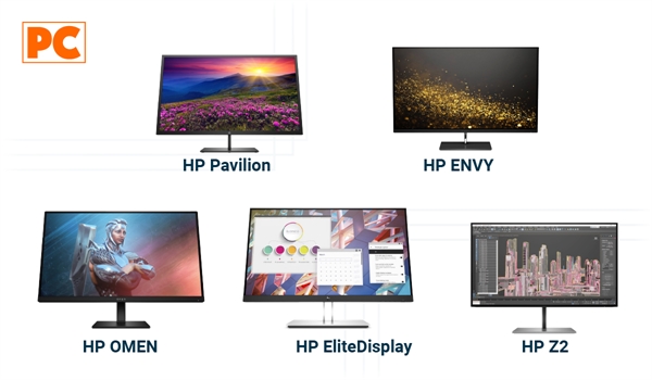 Monitor HP: Pavilion, Envy, Omen, EliteDisplay and Z2