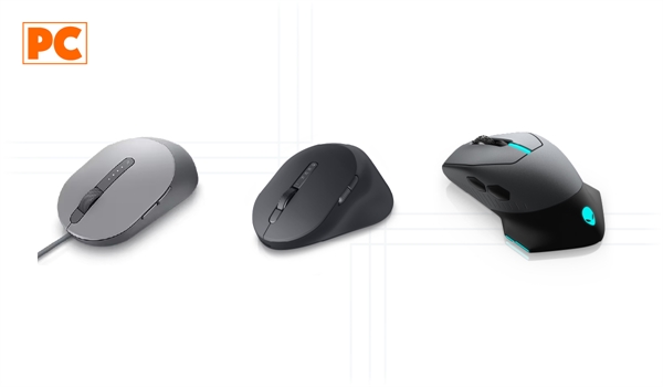 Mouse Dell de Computadora: Mouse con cable, Mouse inalámbrico y Mouse para gaming