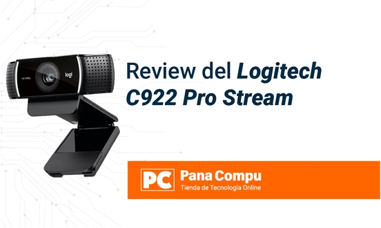 Camara Web Logitech C922 Pro Full HD 1080p con Microfono + Tripode  Perifericos Camaras Web
