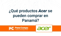 ¿Qué productos Acer se pueden comprar en Panamá?