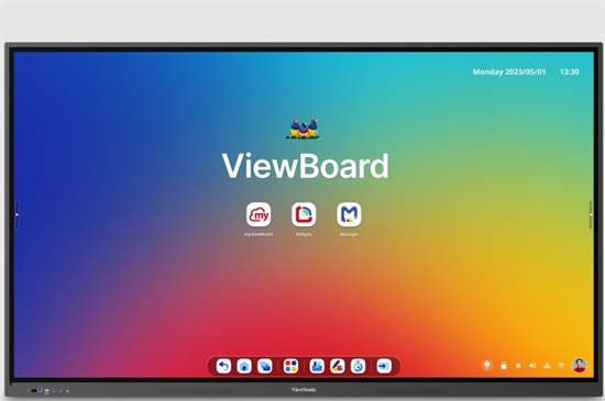 -ViewSonic - IFP8634 Interactive Flat Panel - front view