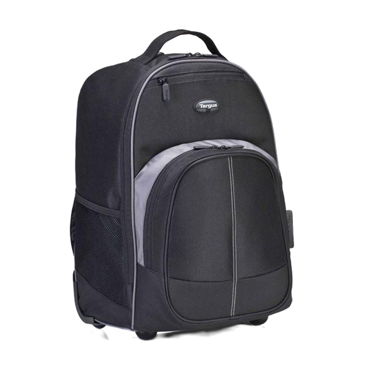 0092636267253 16-inch Compact Rolling Laptop Backpack-Front View