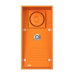 2N IP Safety  - Intercomunicador de Emergencia, 1 Botón, Altavoz de 10W, SIP, IP69K, IK10, Naranja