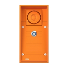 2N IP Safety  - Emergency Intercom, 1 Button, 10W Speaker, SIP, IP69K, IK10, Orange
