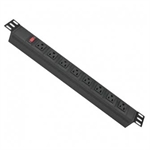 Newlink NEW-0516208  - Single-Phase Basic Power Distribution Unit, 8x NEMA 5-15R Outlets, 1.80kW 120V Capacity with Surge Protection