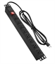 0516208 8-Outlet Rackmount Power Strip with Surge Protector-Side View