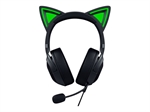 Razer Kraken Kitty V2 - Headset, Stereo, Over-ear headband, Wired, USB, 20Hz – 20kHz, Black
