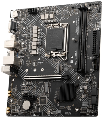 MSI PRO H610M-G Diagonal Derecho