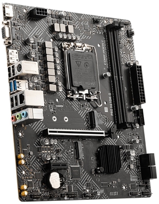 MSI PRO H610M-G Diagonal Izquierdo