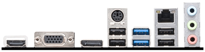 MSI PRO H610M-G Puertos