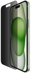 Belkin ScreenForce Pro - Protector de pantalla, iPhone 14 Pro Max, 15 Plus, Cristal Templado Con Filtro de Privacidad