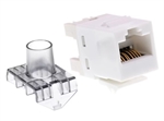 CommScope  - Keystone Jack, CAT 6, Unshielded, RJ-45, SL Series, 1000Mbps, White