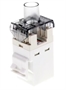 113750553 SL Series RJ45 Modular Jack Cat6 Unshielded Pro White-Lateral View