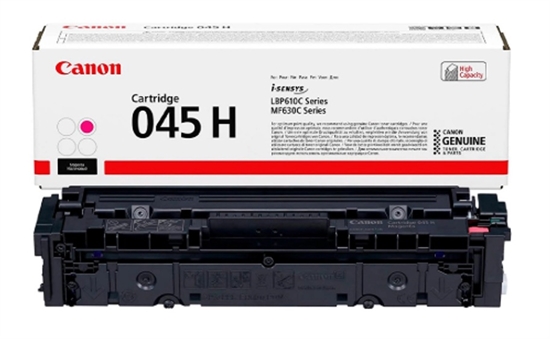 1244c001aa-Canon-045H-Magenta-High-Capacity-Toner-Front View-Cartridge