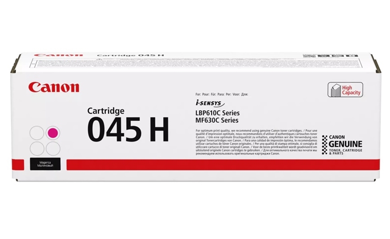 1244c001aa-Canon-045H-Magenta-High-Capacity-Toner-Front View