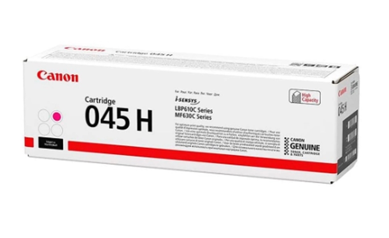 1244c001aa-Canon-045H-Magenta-High-Capacity-Toner-Lateral View
