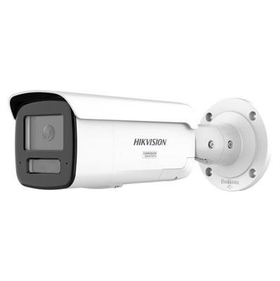 12MP AcuSense Bullet Network Camera with Active Deterrence-Lateral View2