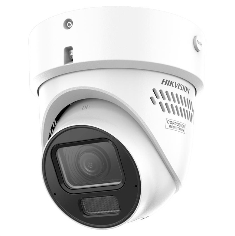 Camara IP Turret Pro de 12MP con Disuasion Activa-Vista Lateral 2