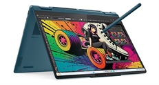 Lenovo Yoga 7 2-in-1 14AKP10 - Laptop, 14", AMD Ryzen AI 7 350, 5.0GHz, 16GB RAM, 512GB SSD, Verde Azulado, Teclado en Español, Windows 11 Home