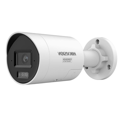 16MP AcuSense Fixed Bullet Network Camera -Lateral View 2