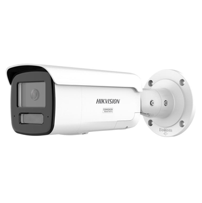 16MP AcuSense Strobe Light and Audible Warning Bullet IP Camera-Lateral View 2