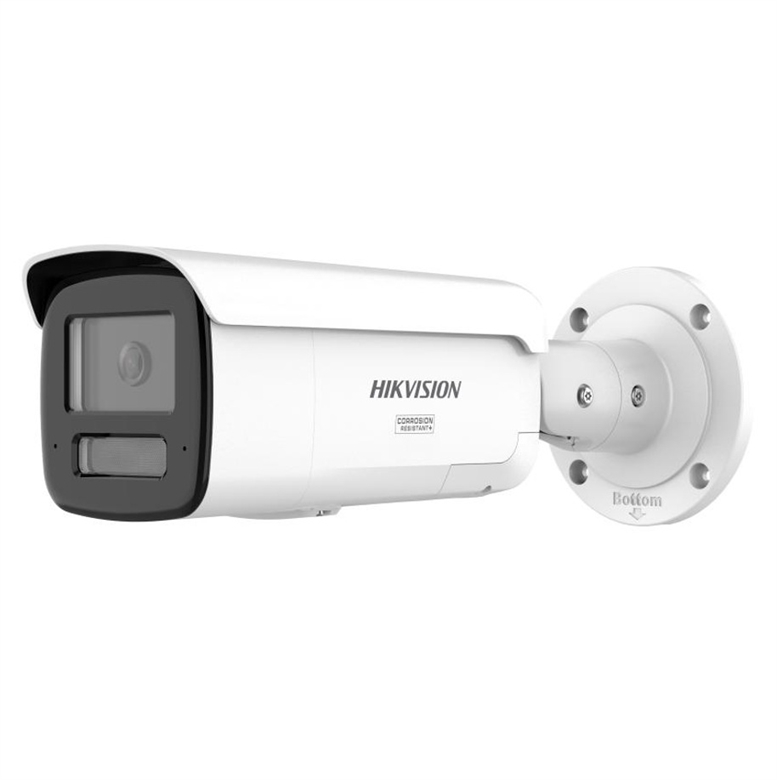 16MP AcuSense Strobe Light and Audible Warning Bullet IP Camera-Lateral View 2
