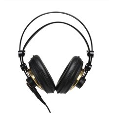 AKG K240 Studio - Headphones, Over-Ear, Semi-Open, Detachable 3 m Cable, 3.5 mm Jack, Black and Gold