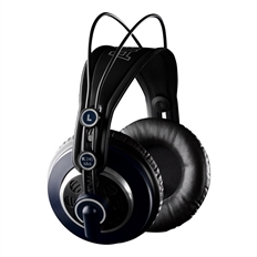 AKG K240 MKII - Headphones, Over-Ear, Semi-Open, Detachable 3 m and 5 m Cables, 3.5 mm Jack, Black