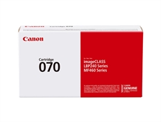Canon 070  - Standard-Yield Black Laser Toner Cartridge, 1 Pack