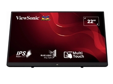 ViewSonic TD2230  - Touch Monitor, 22", Full HD 1920 x 1080, IPS, 16:9, 60Hz Refresh Rate, 10-Point Capacitive Technology, HDMI / DisplayPort / VGA, Black