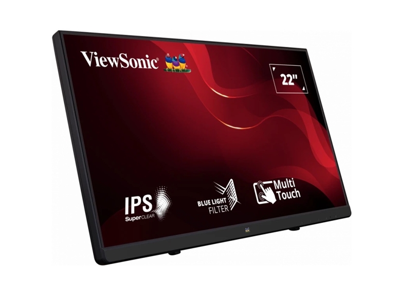 22-Inch TD2230 Touch Monitor-Lateral View
