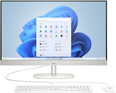 HP 27-CR0275LA - All-in-one Desktop, 27", IPS, AMD Ryzen 7 7730U, 4.5GHz, 16GB RAM, 512GB SSD, White, Windows 1 Home