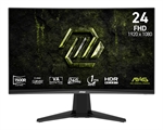 MSI MAG 245C X24  - Gaming Monitor, 1500R Curved, 23.6", FHD 1920 x 1080, 16:9, 240Hz Refresh Rate, DisplayPort, HDMI, Black