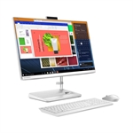 Lenovo IdeaCentre AIO 3 24ALC6 - PC Todo-en-Uno, 23.8", IPS, AMD Ryzen 5 7430U, 4.30Hz, 8GB RAM, 512GB SSD, Blanco, Windows 11 Home SL