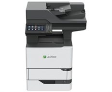 Lexmark MX722adhe - Monochrome Laser Multifunction Printer, Print, Copy, Color Scan, Fax, Automatic Duplex, Gigabit Ethernet and Integrated Hard Drive