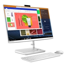 Lenovo IdeaCentre AIO 3 27ALC6 - PC Todo-en-Uno, 27", IPS, AMD Ryzen 7 7730U, 4.50Hz, 16GB RAM, 512GB SSD, Blanco, FreeDOS