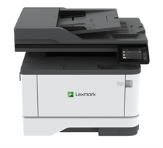 Lexmark MX331adn  - Monochrome Laser Multifunction Printer, 40 ppm, Auto Duplex, Ethernet, USB, Gray and White