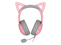 Razer Kraken Kitty V2 - Headset, Stereo, Over-ear headband, Wired, USB, 20Hz – 20kHz, Quartz