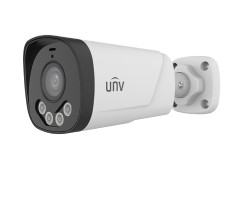 2MP Analog Bullet Camera with Two-Way Audio and Active Deterrence-Side View