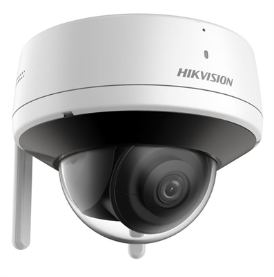 2MP Wi-Fi Fixed Dome Network Camera with Audio-Lateral View