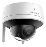 Hikvision  - 2MP Fixed Dome Wireless Security Camera with Built-in Mic & Speaker & 30m EXIR Infrared Night Vision, Fixed Lens, Two-Way Audio, AI Human Detection, Wi-Fi, IP66, White