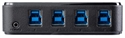 StarTech.com HBS304A24A Switch Conmutador USB 3.0 USB-B