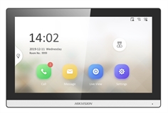 Hikvision DS-KH6350-WTE1 - IP Video Intercom Indoor Monitor, 7" Touchscreen, Wi-Fi, PoE