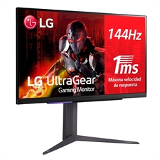 LG UltraGear 32GR93U  - Monitor Gaming, 31.5", 4K UHD 3840 x 2160, IPS, 16:9, Tiempo de Refresco 144Hz, HDMI, DisplayPort, Negro