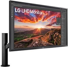 LG Ergo 32UK580 - Monitor, 31.5", 4K 3840 x 2160, VA WLED, 16:9, 60Hz Refresh Rate, Black