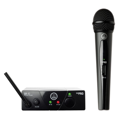 3347X00120 Single Wireless Microphone System-Front View